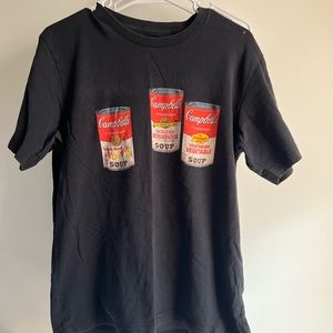 Uniqlo Andy Warhol Campbell Soup T-shirt Medium